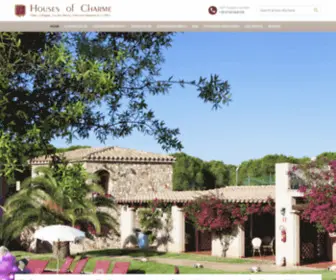 Housesofcharme.com(Charming Villas in Italy for rent with pool) Screenshot