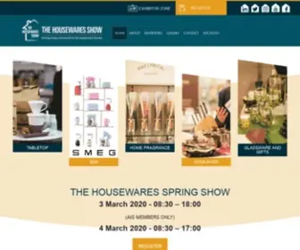 Housewaresshow.co.uk(The Housewares Show) Screenshot