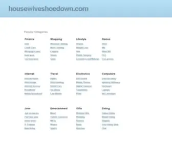 Housewiveshoedown.com(Get Real Housewives Gossip and News) Screenshot