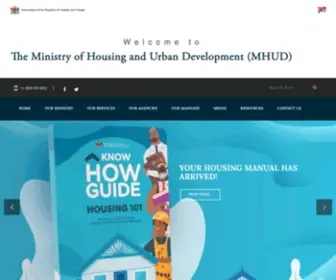 Housing.gov.tt(The re) Screenshot