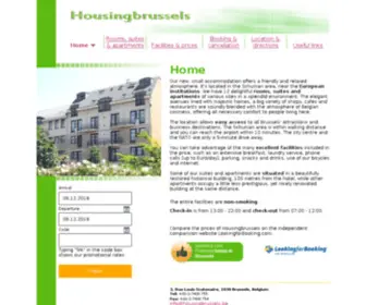 Housingbrussels.be(Housing Brussels) Screenshot