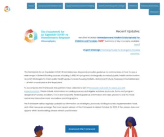 Housingequityframework.org(The Framework for an Equitable COVID) Screenshot