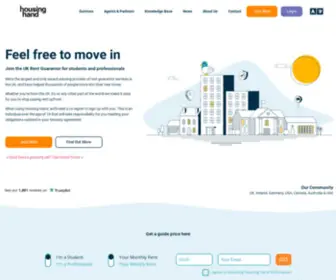 Housinghand.co.uk(Rent Guarantor Service) Screenshot