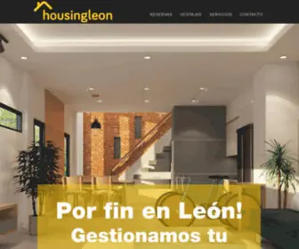 Housingleon.com(Housing León) Screenshot