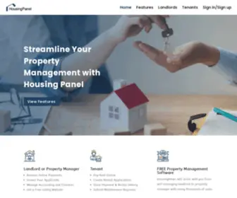 Housingpanel.com(Home) Screenshot