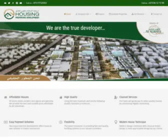 Housingproperties-BH.com(Leading housing development company in Bahrain) Screenshot