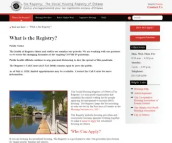 Housingregistry.ca(Housingregistry) Screenshot