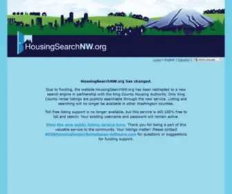 Housingsearchnw.org(Housingsearchnw) Screenshot