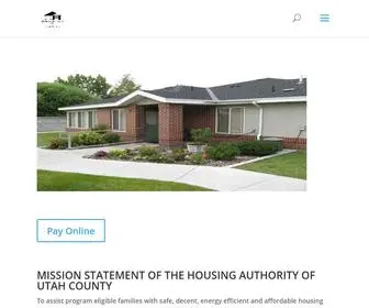 Housinguc.org(Housing Authority of Utah County) Screenshot