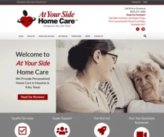 Houston-Homecare.com(Top Home Care in Houston) Screenshot