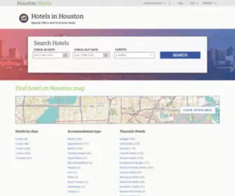 Houston-Hotels-TX.com(All accommodations in Houston) Screenshot