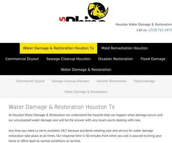 Houston-Waterdamage.net(Water Damage Restoration Houston Tx) Screenshot