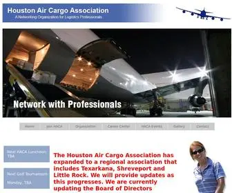 Houstonaircargo.org(Houston Air Cargo Association) Screenshot