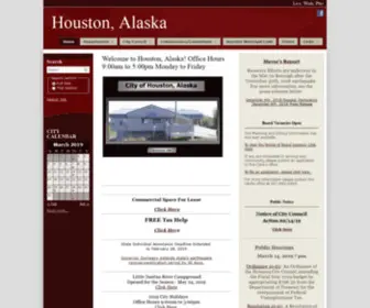 Houstonak.com(Houston, Alaska) Screenshot