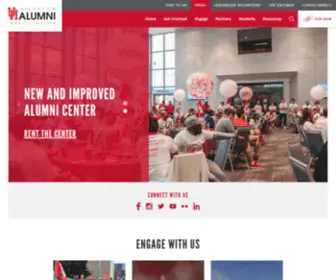 Houstonalumni.com(UH Alumni) Screenshot