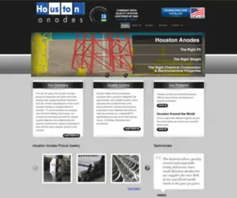 Houstonanodes.com(Houston Anodes) Screenshot