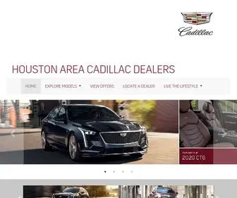 Houstonareacadillac.com Screenshot