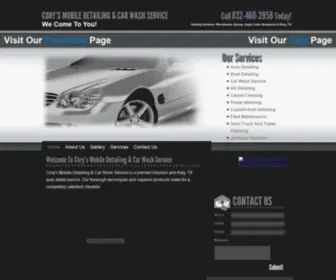 Houstonautodetailshop.com(Houston, Woodlands, Spring, Sugar Land, Kingwood & Katy, TX Auto Detail Shop) Screenshot