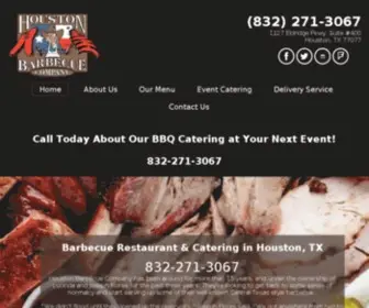 Houstonbarbecue.com(Barbecue Restaurant in Houston) Screenshot