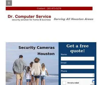 Houstonbestsecuritysolution.com(Residential & Commercial Security Camera Systems in Houston) Screenshot