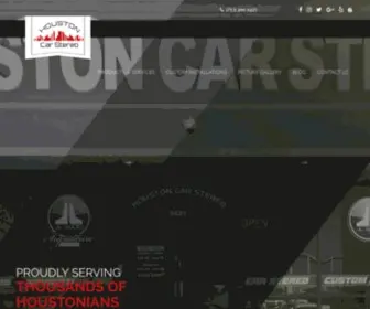 Houstoncarstereo.com(Houston Car Stereo) Screenshot