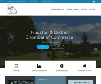 Houstonchamber.ca(Front Page) Screenshot