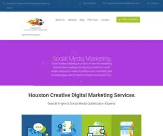 Houstoncreativemarketing.com(Houston Creative Marketing) Screenshot