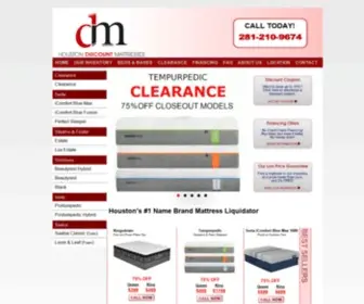 Houstondiscountmattresses.com(Best Place to Buy Mattress) Screenshot