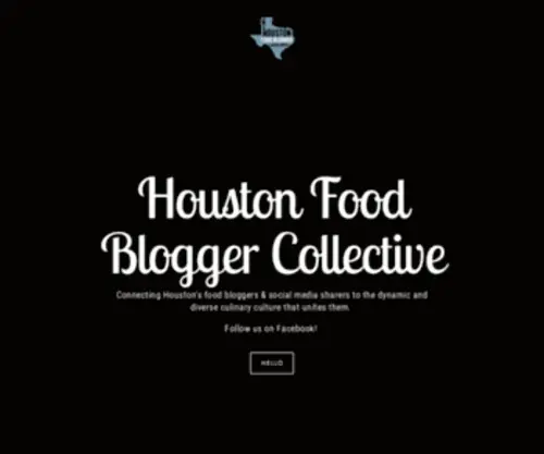 Houstonfoodbloggercollective.com(Houston Food Blogger Collective) Screenshot