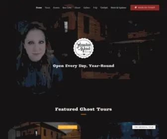 Houstonghosttour.com(Houston Ghost Tour) Screenshot