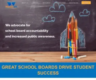 Houstongps.org(Houstonians for Great Public Schools) Screenshot