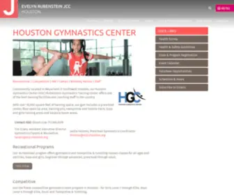 Houstongymnastics.org(Houston Gymnastics Center) Screenshot