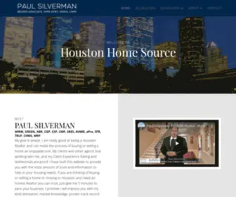 Houstonhomesource.net(Paul Silverman) Screenshot