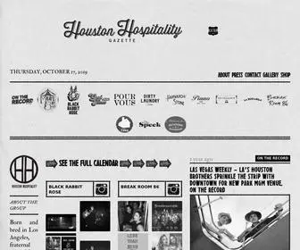 Houstonhospitalityla.com(Houston Hospitality) Screenshot