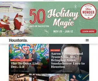 Houstoniamag.com(Houstonia Magazine) Screenshot