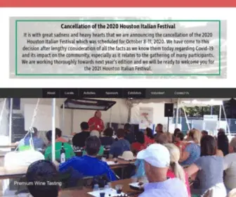 Houstonitalianfestival.com(Houstonitalianfestival) Screenshot