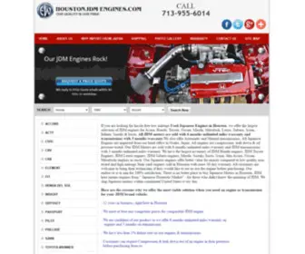 HoustonjDmengines.com(Japanese Engines Houston) Screenshot