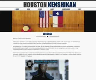 Houstonkenshikan.com(The most traditional Dojo for Japanese swordsmanship in Houston) Screenshot