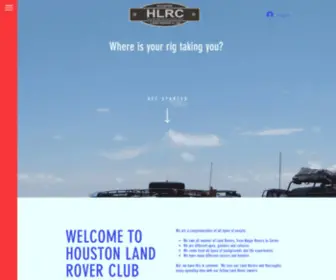 Houstonlandroverclub.com(HOME) Screenshot