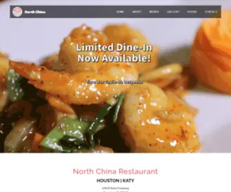 Houstonnorthchina.com(North China Chinese Restaurant) Screenshot