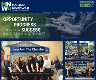 Houstonnwchamber.org(Houston Northwest Chamber of Commerce) Screenshot