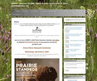 Houstonprairie.org(Houston Chapter) Screenshot