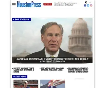 Houstonpress.com(Houston Press) Screenshot