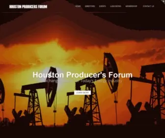 Houstonproducersforum.org(Houston Producers Forum) Screenshot