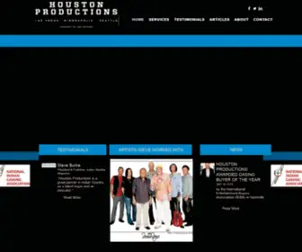 Houstonproductions.net(Houston Productions) Screenshot