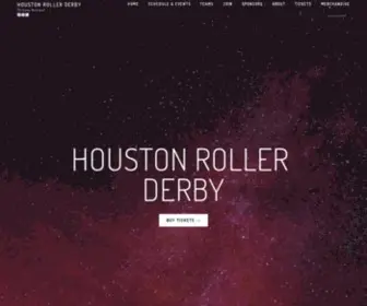 Houstonrollerderby.com(Houston Roller Derby) Screenshot