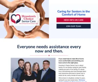 Houstonschoiceseniorcare.com(Home Care Assistance) Screenshot