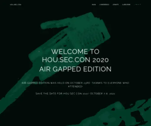 Houstonseccon.com(HOU.SEC.CON) Screenshot