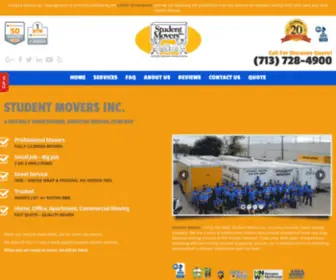 Houstonstudentmovers.com(Houston Movers) Screenshot