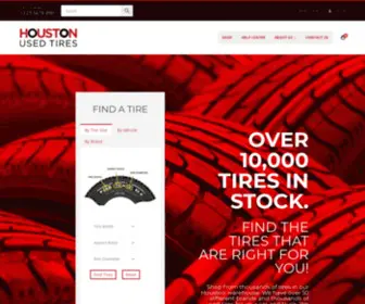 Houstonusedtires.com(The Best Used Tires in Houston) Screenshot